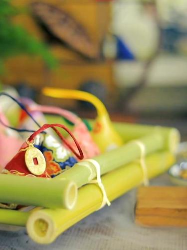 億人 端午节古法防疫香囊空袋和风香袋diy材料包香包挂件布袋